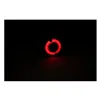 cafe 4 racer - Ringers, FL LED turn signals. Rear. Black - MCS Special indicators 