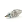 cafe 4 racer - Harpoon, LED turn signal set. 20mm stem. Black - MCS Standard indicators 