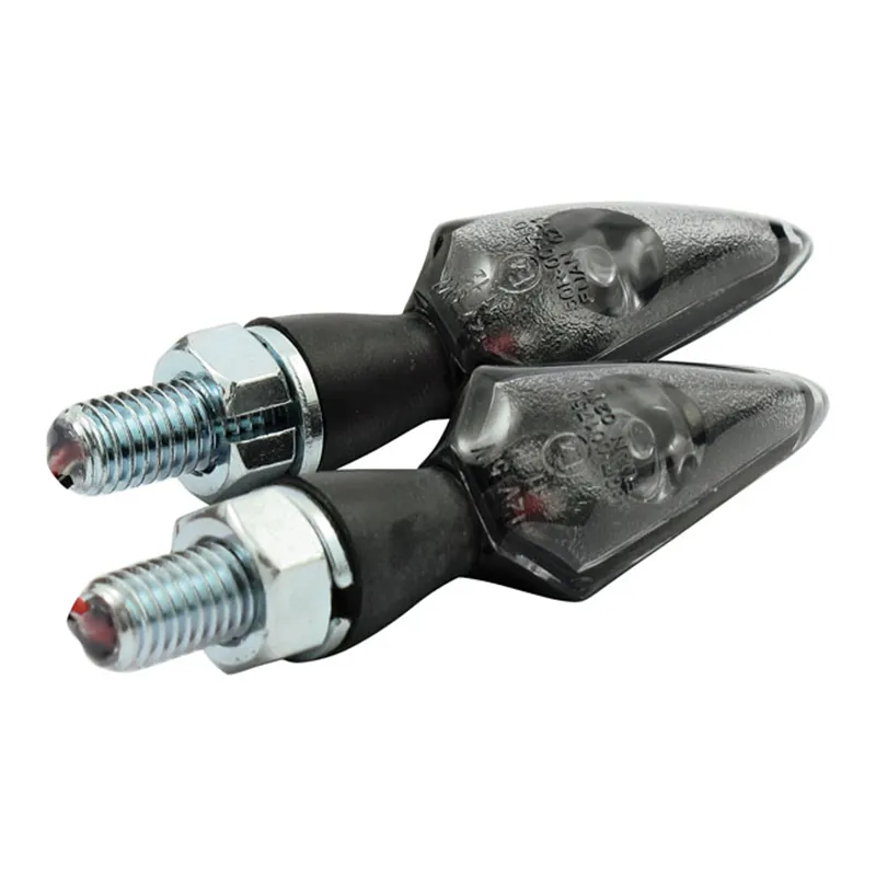 cafe 4 racer - Stream, LED turn signal set. Black - MCS Standard indicators 