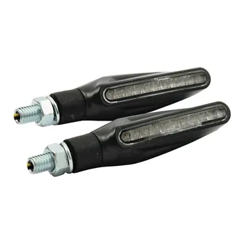cafe 4 racer - Stix, LED smerovky. Čierna - MCS Standardní ukazatele směru 