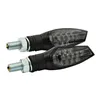 cafe 4 racer - Nova, LED turn signal set. Black - MCS Standard indicators 