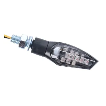 cafe 4 racer - Nova, LED turn signal set. Black - MCS Standard indicators 