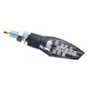 cafe 4 racer - Nova, LED turn signal set. Black - MCS Standard indicators 