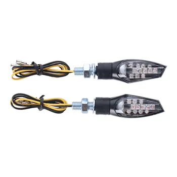 cafe 4 racer - Nova, LED turn signal set. Black - MCS Standard indicators 