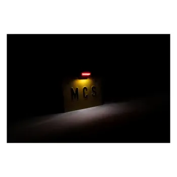 cafe 4 racer - Kelly LED mini taillight, clamp-on - MCS LED Rear lights 