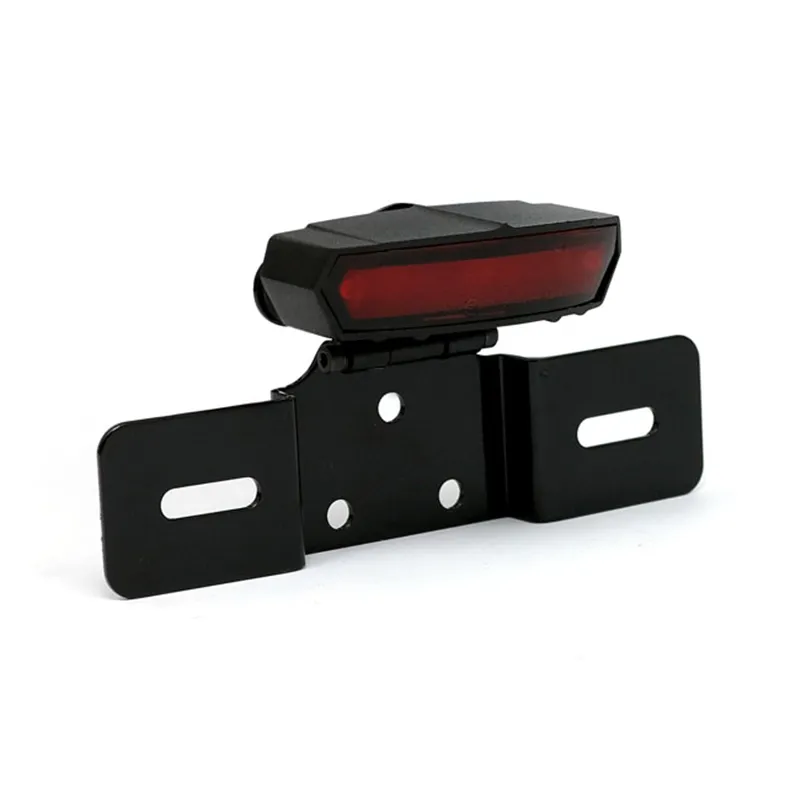 cafe 4 racer - Light Guide, LED taillight. Black. With bracket - MCS LED Rear lights 