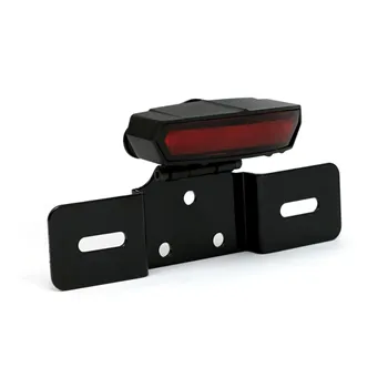 cafe 4 racer - Light Guide, LED taillight. Black. With bracket - MCS LED Rear lights 