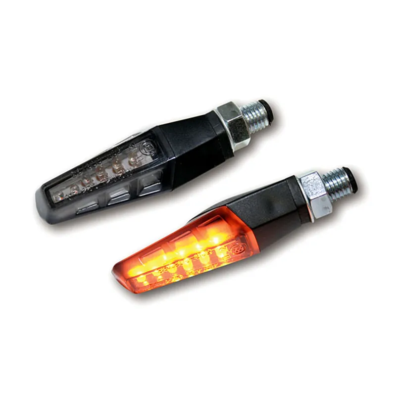 cafe 4 racer - Gill, LED turn signal set. Black - MCS Standard indicators 