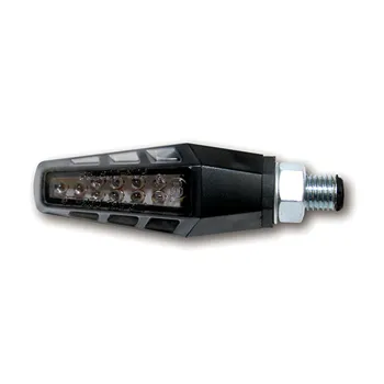 cafe 4 racer - Gill, LED turn signal set. Black - MCS Standard indicators 