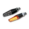 cafe 4 racer - Gill, LED turn signal set. Black - MCS Standard indicators 
