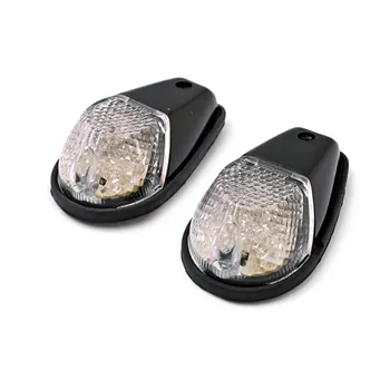 Natron, LED fairing turn signals. Black. Clear lens
