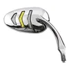 cafe 4 racer - LED billet turn signal mirror set. Chrome - MCS Standard mirrors 