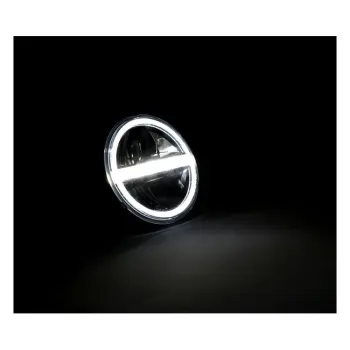 cafe 4 racer - Vulcano II, 5-3/4" LED headlamp unit - MCS LED Headlight & inserts 