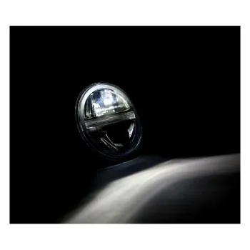 cafe 4 racer - Vulcano II, 5-3/4" LED headlamp unit - MCS LED Headlight & inserts 