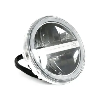 cafe 4 racer - Vulcano II, 5-3/4" LED headlamp unit - MCS LED Headlight & inserts 