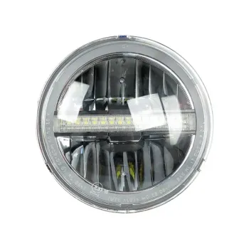 cafe 4 racer - Vulcano II, 5-3/4" LED headlamp unit - MCS LED Headlight & inserts 