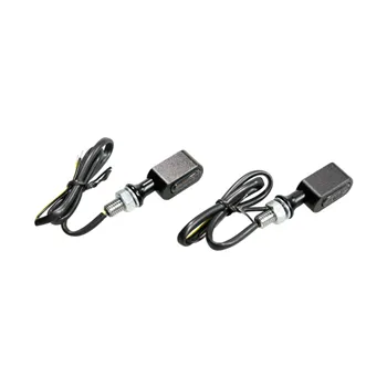 cafe 4 racer - Fastline, LED turn signal+position light. Black, smoke lens - MCS 2in1 and 3in1 