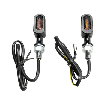 cafe 4 racer - Fastline, LED turn signal+position light. Black, smoke lens - MCS 2in1 and 3in1 