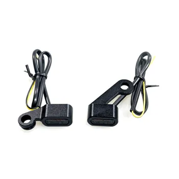 cafe 4 racer - Fastline, sada LED smeroviek pod lištou. Čierna, dymová šošovka - MCS Speciální ukazatele směru 