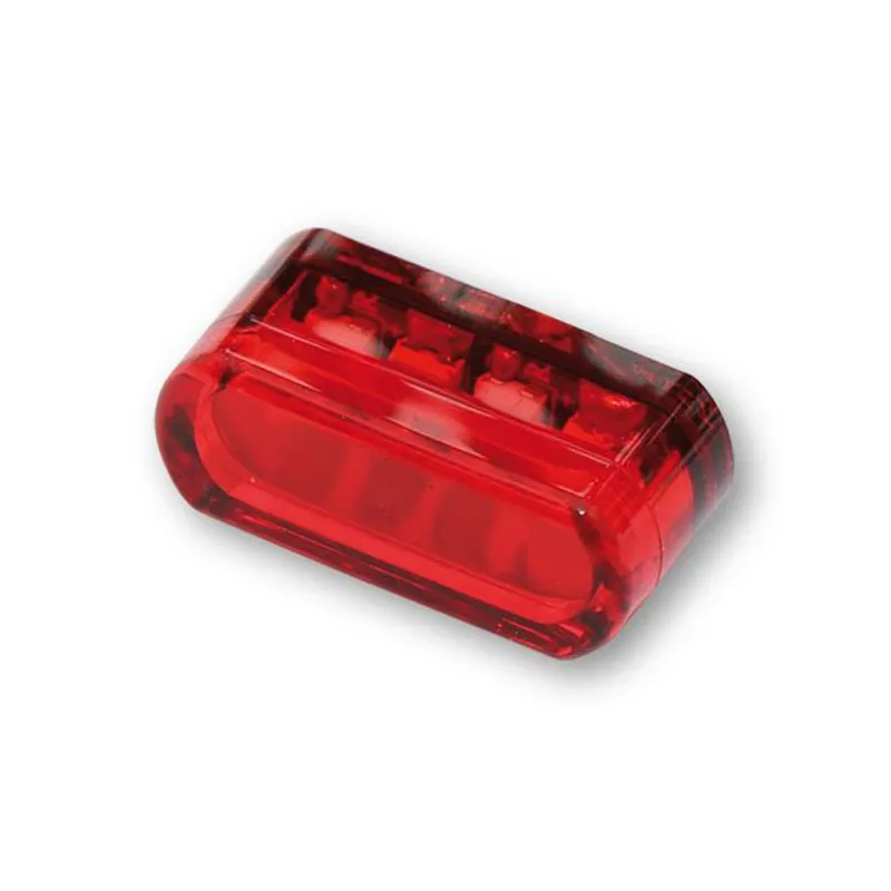 cafe 4 racer - Module 1 6v LED taillight. Red lens. ECE - MCS LED Rear lights 