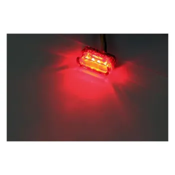 cafe 4 racer - Module 1 6v LED taillight. Red lens. ECE - MCS LED Rear lights 