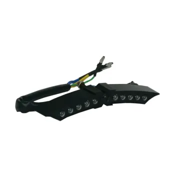 cafe 4 racer - X-Wing, mini LED taillight. Black - MCS LED Rear lights 