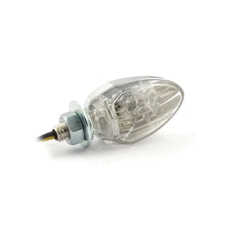 cafe 4 racer - Drop, LED turn signals. Chrome - MCS Standard indicators 