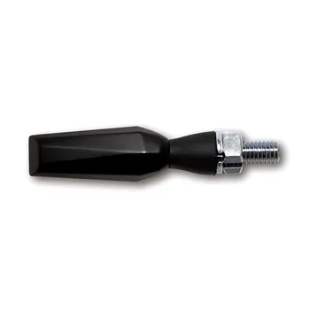 cafe 4 racer - Falcon, LGT LED turn signals. Chrome. Clear lens - MCS Standard indicators 