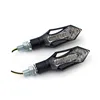 cafe 4 racer - Hatch, LED turn signal / taillight combo. Clear lens - MCS Standard indicators 