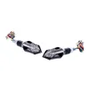 cafe 4 racer - Hatch, LED turn signal / taillight combo. Clear lens - MCS Standard indicators 