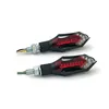 cafe 4 racer - Morella Duo, LED taillight / turn signal combo. Black. Smoke - MCS Standard indicators 