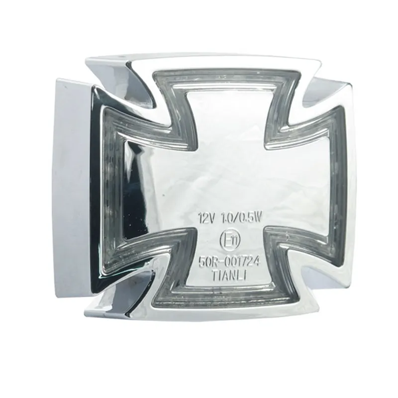 cafe 4 racer - Gothic, LED taillight. Chrome - MCS LED Rear lights 
