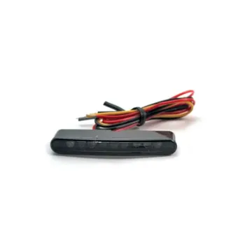 cafe 4 racer - Stripe-run mini LED taillight. Smoke lens - MCS LED Rear lights 
