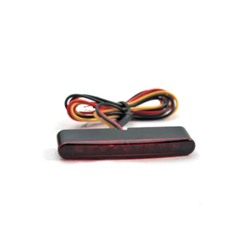 cafe 4 racer - Stripe-run mini LED taillight. Red lens - MCS LED Rear lights 