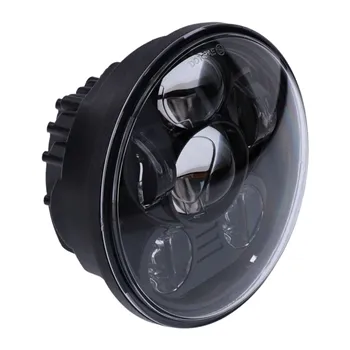 cafe 4 racer - Jasná, 5,75palcová jednotka LED světlometu. Černá - MCS Světla LED 