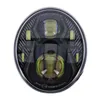cafe 4 racer - Bright, LED breakout headlamp unit. Black - MCS LED Headlight & inserts 
