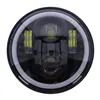 cafe 4 racer - Bright, 5.3/4" LED headlamp unit. Black - MCS Světla LED 