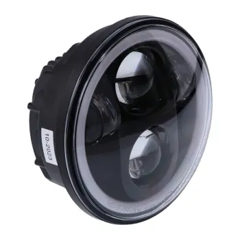 cafe 4 racer - Bright, 5.3/4" LED headlamp unit. Black - MCS Světla LED 