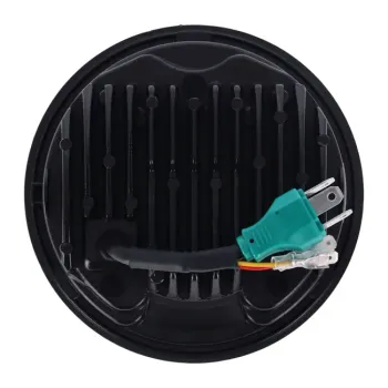cafe 4 racer - Bright, 5.3/4" LED headlamp unit. Black - MCS Světla LED 