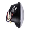 cafe 4 racer - Bright, 5-3/4" Splitter LED headlamp unit - MCS LED Headlight & inserts 