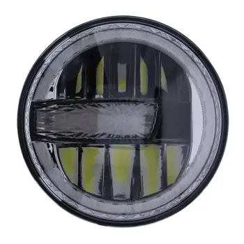 cafe 4 racer - 5-3/4 5,75" Harley Hlavní světelná vložka LED černá - Cafe4Racer Světla LED 