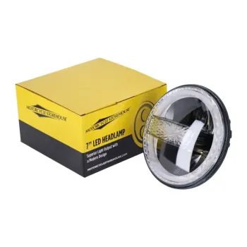 cafe 4 racer - Bright, 7" Shaker LED headlamp unit - MCS Světla LED 