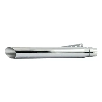 cafe 4 racer - Slash Cut universal muffler 20" long chrome - MCS Mufflers 