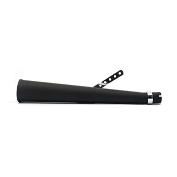 cafe 4 racer - Sei Megaphone pravý univerzální tlumič výfuku 24" černý - MCS Koncovky výfuku 