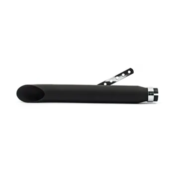 cafe 4 racer - Turn out universal muffler 20" long black - MCS Mufflers 