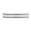 cafe 4 racer - Universal head pipe extension set 32" long chrome - MCS Mufflers 