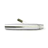 cafe 4 racer - Tapered universal muffler16" long chrome - MCS Mufflers 