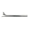 cafe 4 racer - Slip-on Fishtail exhaust extension 30" long chrome - MCS Mufflers 