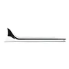 cafe 4 racer - Slip-on Fishtail exhaust extension 24" long chrome - MCS Mufflers 