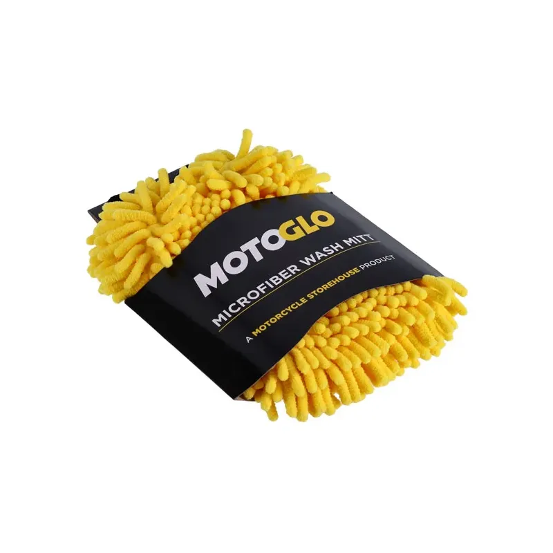 cafe 4 racer - MotoGlo, microfiber wash mitt  - MOTOGLO Tools & Wipes 